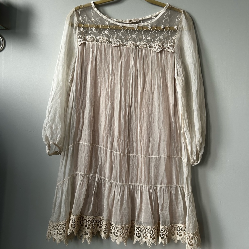 Bohemian Sheer Dress